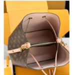 NEONOE Medium Handbag in Cherry Blossom Pink - Image 6