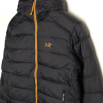 THORIUM Hoody Ribbed Down Jacket - Ảnh 2