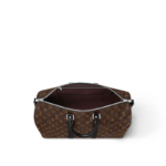 Keepall 45 Travel Bag  Black Leather - Ảnh 3