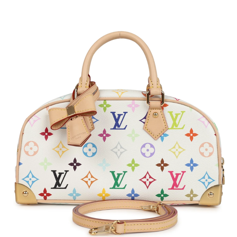 7 Louis Vuitton X Takashi Murakami CarryAll East West Handbag - Image 1