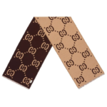 Double G Jacquard Wool Scarf - Image 3