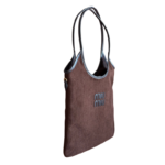Miu IVY Corduroy Tote Shoulder Bag - Ảnh 3